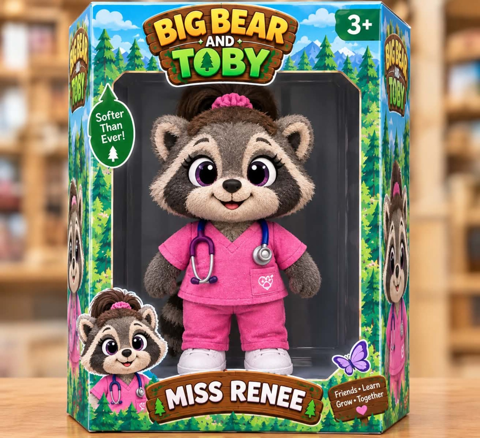 Miss Renee boxed plush