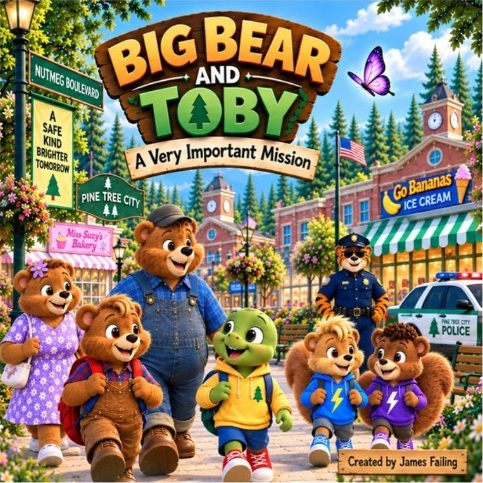 Big Bear and Toby: A Very Important Mission book cover